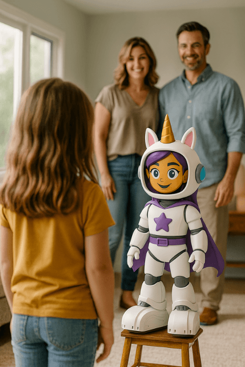 Family welcomes buddy